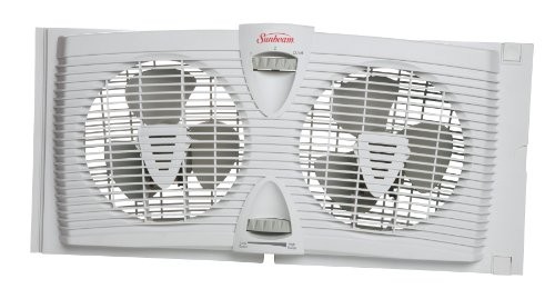 Sunbeam SWF2000-CN 7" Twin Window Fan 