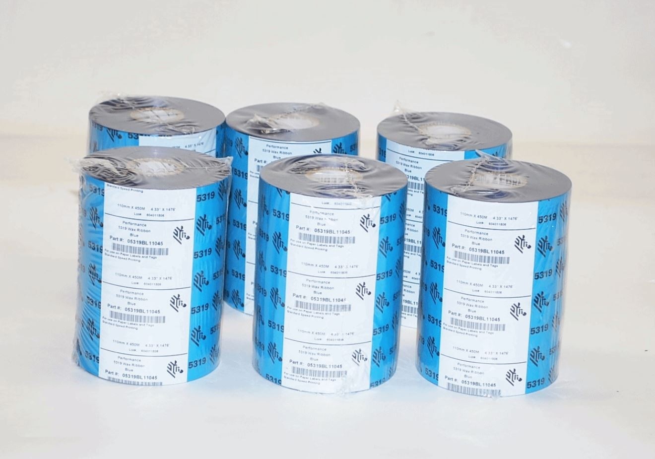 Zebra 5319 Performance Wax Ribbon