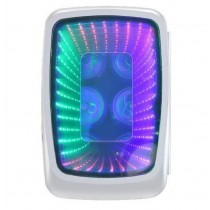 6 CAN MINI FRIDGE LGHT DOOR