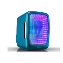 6 CAN MINI FRIDGE LGHT DOOR