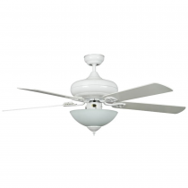 Luminance Valore 52In Ceiling Fan White
