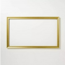 DECO TV 65" FRAME BEZEL BRASS