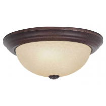 2LT FLUSH TEA STAIN GLS RB