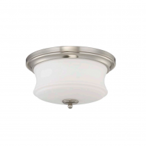 2 LT 60W MB AMALA FLUSH MOUNT