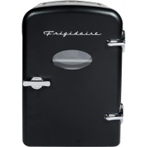 Frigidaire Retro 9-Can Mini Fridge Black