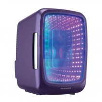 6 CAN MINI FRIDGE W/ LED LIGTH DOOR