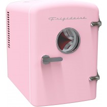 9 Can Beverage Fridge Pink