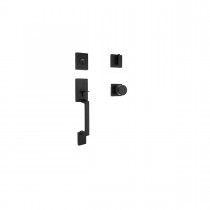 BLEECKER KEYED ENTRY DOORSET MATTE BLACK