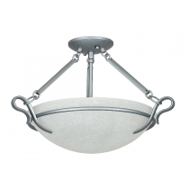 3-LT 100W MB VENICE SEMI-FLUSH