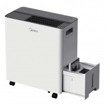 50-Pint w/Pump Smart Dehumidifier Whit