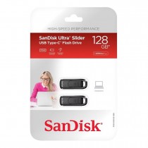 SANDISK ULTRA SLIDER USB C 128GB 2PACK