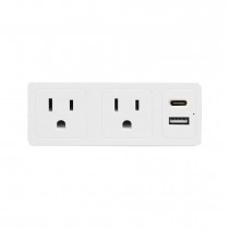 SMARTPOINT 2PK WALL OUTLET W USB