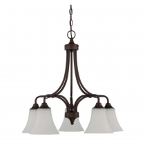 5LT 100W MB DARBY CHANDELIER DOWN