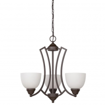 20IN CHESTER 3LTS CHANDELIER