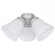 3 LT MB LED FAN KIT WITH ALABASTER GLS