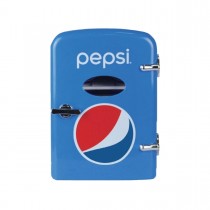 Pepsi Portable 6-can Mini Fridge Blue