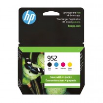 HP 952 CMYK INK CARTRIDGE 4-PACK