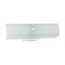 14IN W/M U GLASS WH