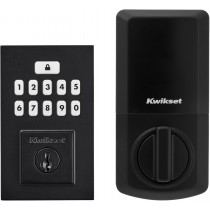 Kwikset SmartCode 260 in Matte Black