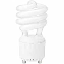 GU24 T3 SPIRAL CFL 23W-27K LIGHT BULB