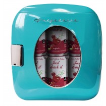 RETRO MINI BEVERAGE REFRIGERATOR