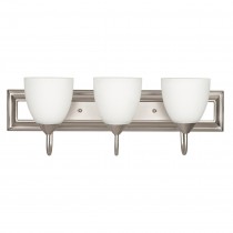 3LT-100W MB SCONCE FRSTD MILK GLS
