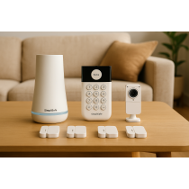 SimpliSafe 6-Pc Home Security System Security Camera & Entry Sensors KT061-01RUS