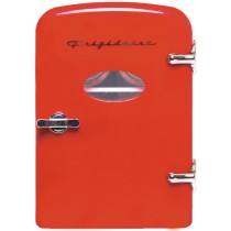 Frigidaire 6 Can/4L Mini Personal Retro Fridge Cooler EFMIS229-RED