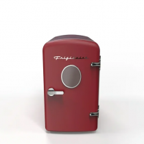 6 CAN/4L MINI PERSONAL RETRO FRIDGE COOL