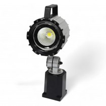 Electrix  8700  Machine Tool Light, LED, 4-3/4" Arm Length, 2800 Lumens, 20W, Silver Color, Material of Construction: Steel