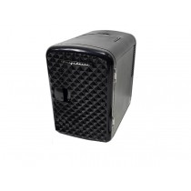 Frigidaire 9-Can 4-Liter Mini Retro Beverage Fridge Diamond Door EFMIS222-Black