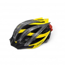 Livall BH100 Bling Biking Cycling Smart Helmet with Volume Control LED Turn Signals, Yellow, Large BH100-15008