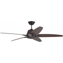 Luminance Kathy Ireland Home Euclid 56" Ceiling Fan w/ 4-Speed Wall Control Oil Rubbed Bronze CF500TORB 