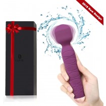 Luste Magic Waterproof Wand Massager IPX7 Cordless Electric (Purple Color), 10 Vibe Mode Personal Massager, For Women And Men Purple - X001KNQE4X