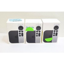 Bundle of 3x Apple TV 4K 64GB 3rd gen Latest Model Wi-Fi Black MN873LL/A - (AS IS, No Remote control)