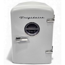 Frigidaire 6 Can/4L Mini Personal Retro Fridge Cooler EFMIS229-Moonbeam, Includes Home and 12V Car Cord, 4-liter capacity chills six 12 oz. soda cans (V2 model)