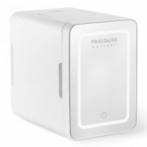 Frigidaire 12 in. 1 cu. ft. 9-Can Beauty Light Up Mini Refrigerator in White EFMIS209-WHITE