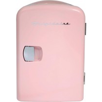 Frigidaire 0.5-Cubic-Foot Retro 6-can / 4L Portable Mini Fridge EFMIS149-PINK