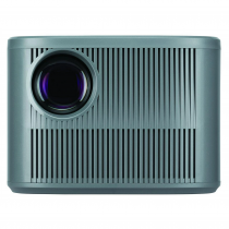 RCA 720P HD ROKU Smart Home Theater Projector with ROKU express Streaming, 150 ANSI, RPJ185 - Silver color