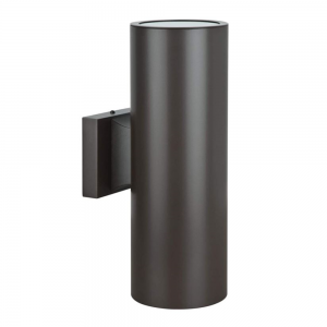 2 LT-23W GU-24 CFL 5IN ROUND ALUM WALL S