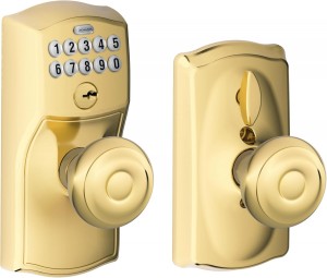 SCHLAGE FE595 CAM 505 GEO CAMELOT KEYPAD