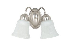 2LT VANITY SCRLL ARM FX ALBTR SN