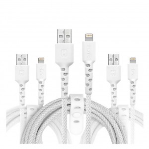 IHOME 3PK LIGHTNING TO USB-A CABLE