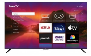 ROKU 43" 4K HDR SMART ROKU TV