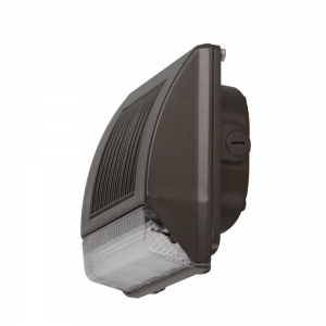 35W LED WALL PACK W/PRISMATIC CLR PC LNS