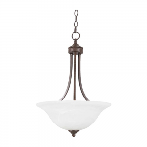 3LT BWL PENDANT W/ALBTR GL PPW