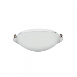 16IN 2LT GU24 23W FLUSH MOUNT WHITE GL