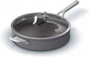 PREMIUM 5-QUART SAUTÉ PAN WITH GLASS LID