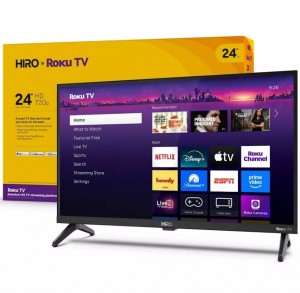Hiro 24" 720p LED Roku Smart TV
