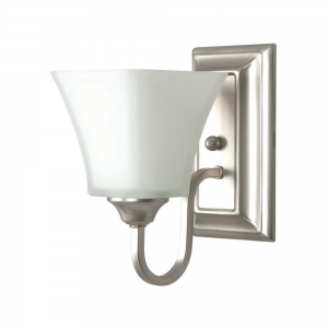 1LT-13W GU-24 CFL SCONCE FRSTD SQUARE ML